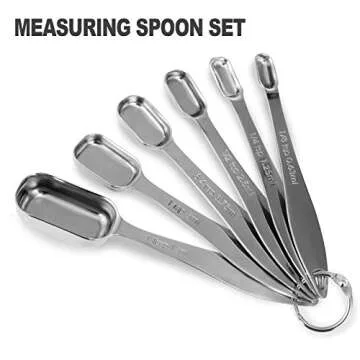 Premium 13-piece Stainless Steel Measuring Set for Kitchen