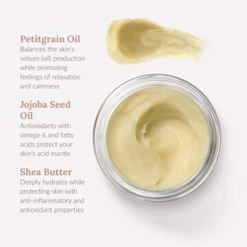BambuEarth Petitgrain Face Moisturizer (1.5 oz) - Organic Ingredients & EWG Certified, Vegan Skincar...