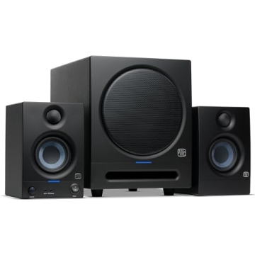 PreSonus Eris 2.1 Bluetooth Speaker System with Subwoofer — Eris 3.5 Studio Monitor Pair & Eris Su...