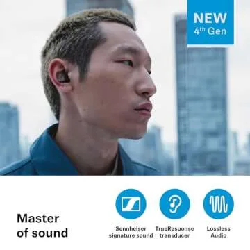 Sennheiser MOMENTUM True Wireless 4 Smart Earbuds: Exceptional Sound and Comfort