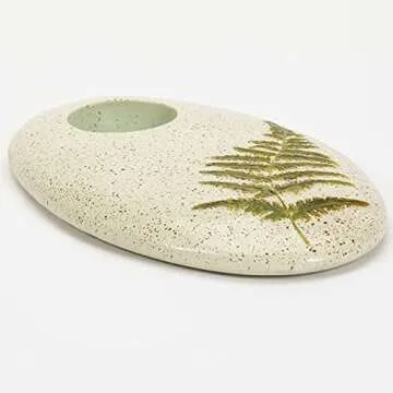 Bits and Pieces - Butterfly Puddler Garden Stone - Lawn Decoration Puddle Painted Water Holder