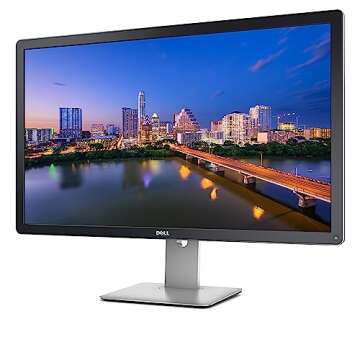 Dell Ultrasharp 32" UP3216Q Monitor, UHD 4k 3840 x 2160 at 60Hz, 16:9, 99.5% AdobeRGB, 100% REC709 and 87% DCI-P3, IPS, HDMI 2.0, DP 1.2