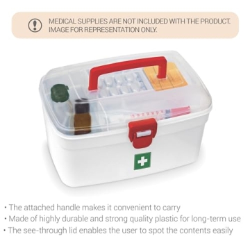 MILTON Medical Box: First Aid Kit Organizer