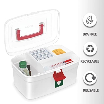 MILTON Medical Box: First Aid Kit Organizer