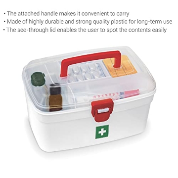 MILTON Medical Box: First Aid Kit Organizer