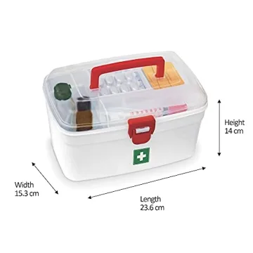 MILTON Medical Box: First Aid Kit Organizer