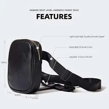 Pander Leg Bag for Women - Fashionable and Functional Fanny Pack