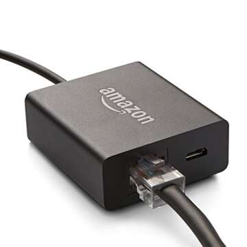 Ethernet Adapter for Amazon Fire TV Devices