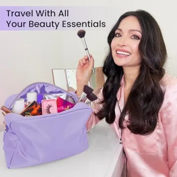 Chic Large Makeup Bag for Travel and Daily Use
