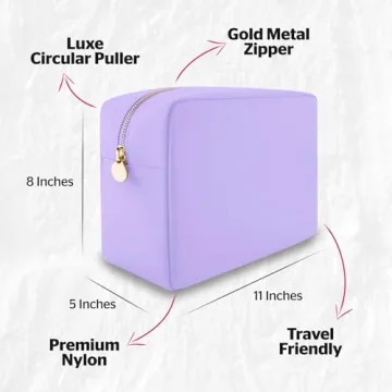 Chic Large Makeup Bag for Travel and Daily Use