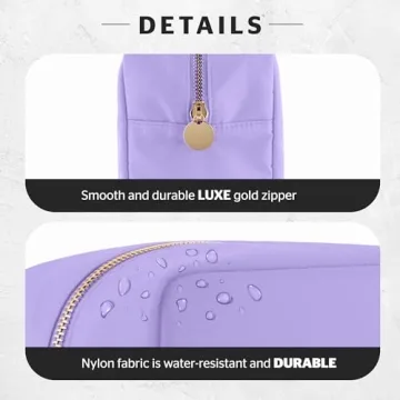 Chic Large Makeup Bag for Travel and Daily Use