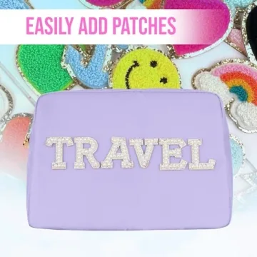 Chic Large Makeup Bag for Travel and Daily Use