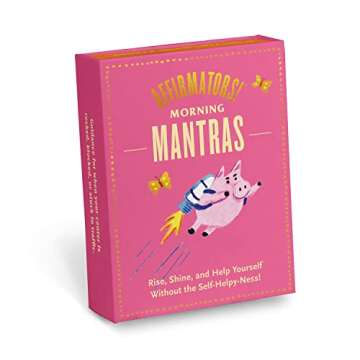 Affirmators! Mantras Morning Day Affirmation Cards Deck (30 Cards)