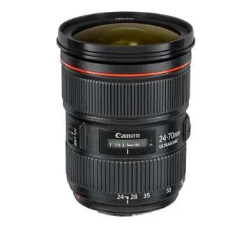 Canon EF 24-70mm f/2.8L USM Standard Zoom Lens for Canon SLR Cameras