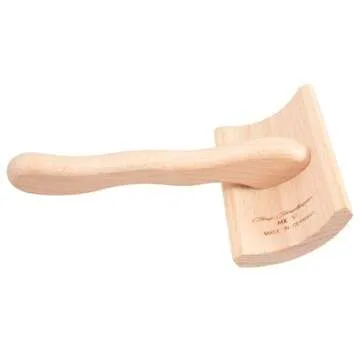 Chris Christensen Mark VI Curved Slicker Dog Brush, Groom Like a Professinal, Stainless Steel Pins, Lightweight Beech Wood Body, Ground and Polished Tips, Medium