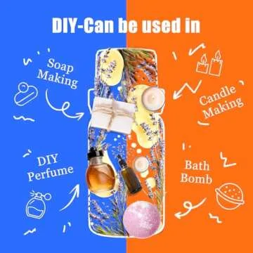 HIQILI Essential Oils Set - 6 Pure Aromatherapy Oils Kit