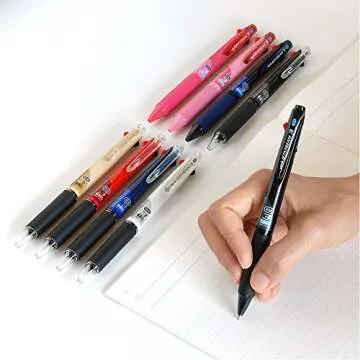 Uni Ballpoint Pen Jetstream 3 Color Black, Red, Blue Ink 0.5mm, Baby Pink (SXE340005.68)