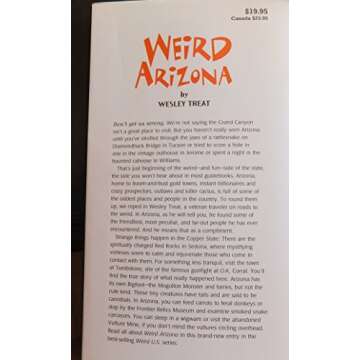 Weird Arizona: Your Travel Guide to Arizona's Local Legends and Best Kept Secrets (Volume 3)