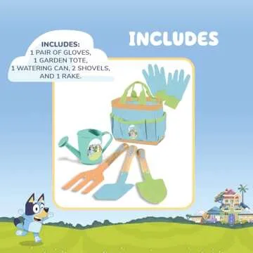 BLUEY Kids Gardening Set | Quality Tool Kit for Toddlers