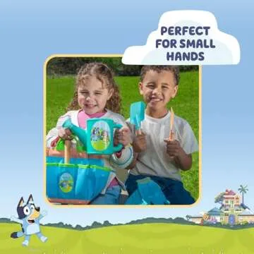 BLUEY Kids Gardening Set | Quality Tool Kit for Toddlers