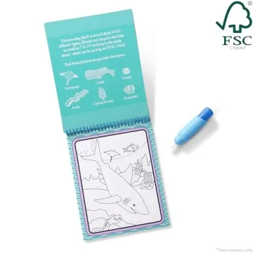 Melissa & Doug On the Go Water Wow! 6-Pack Activity Pads