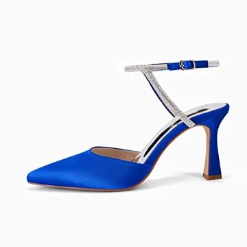 Coutgo Women Rhinestone Heels for Stylish Occasions