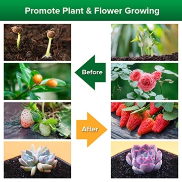 SANSI LED Grow Lights for Indoor Plants with 3 Gooseneck Arms