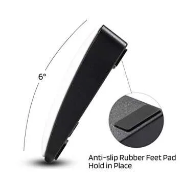 Ergonomic Wrist Rest for 61-Key Keyboards - Perfect Comfort