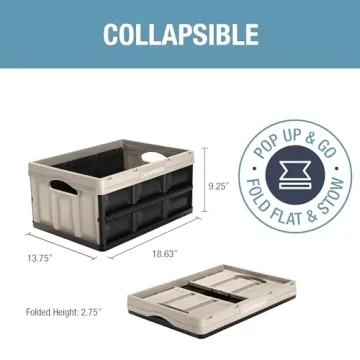 CleverMade Collapsible Storage Bin - Versatile and Durable