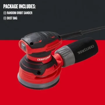 CRAFTSMAN 5 Inch Orbital Sander 3 Amp 12000 OPM Power Tool