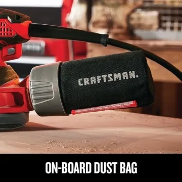 CRAFTSMAN 5 Inch Orbital Sander 3 Amp 12000 OPM Power Tool