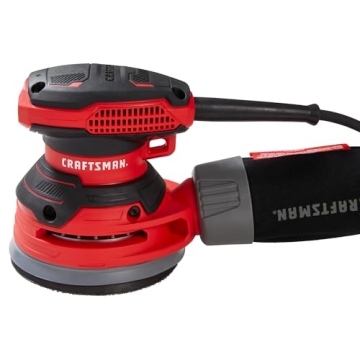 CRAFTSMAN 5 Inch Orbital Sander 3 Amp 12000 OPM Power Tool