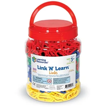 Learning Resources Link 'N' Learn Links - 500 Colorful Educational Links Set