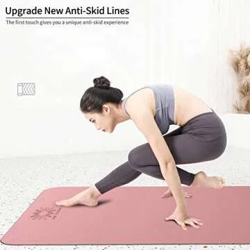 High Density Eco-Friendly Yoga Mat for Ultimate Comfort