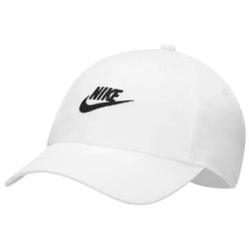 Nike Unisex Heritage 86 Sportswear Futura Twill Hat - Classic, Comfortable, and Stylish