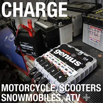 NOCO Genius G4 6V/12V 4.4 Amp 4-Bank Battery Charger and Maintainer