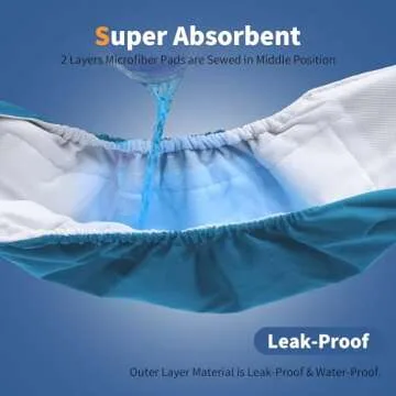 Vecomfy Dog Belly Bands for Male Dogs Diapers(5 Pack),Premium Washable Reusable Large Dog Belly Wrap Leakproof Doggie Diapers,L