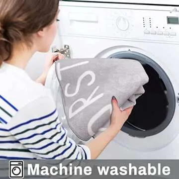 LIVEBOX Kids ABC Play Room Round Rug for Learning Fun