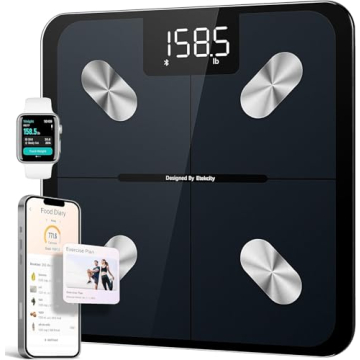 Etekcity Smart Scale: Track Weight, BMI, Body Fat & More with Bluetooth Sync