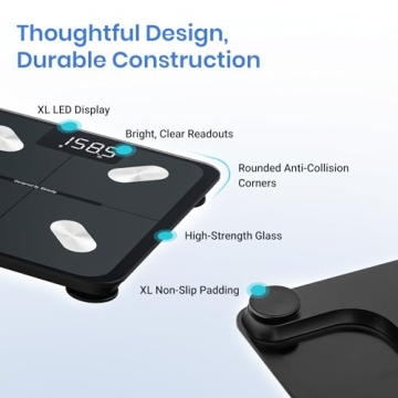 Etekcity Smart Scale Bluetooth Sync for Health Metrics
