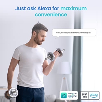 Etekcity Smart Scale Bluetooth Sync for Health Metrics