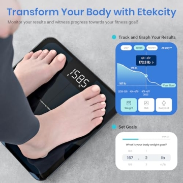 Etekcity Smart Scale Bluetooth Sync for Health Metrics
