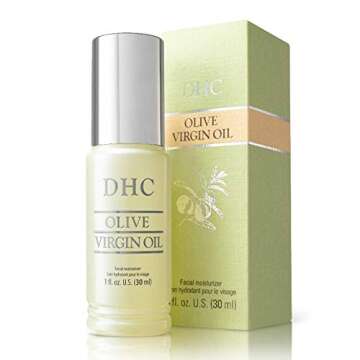 DHC Olive Virgin Oil Facial Moisturizer, Hydrating, Nourishing, Lightweight, Fragrance and Colorant ...