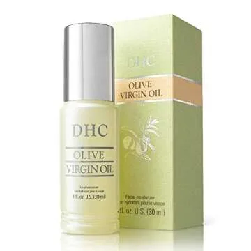 DHC Olive Virgin Oil Facial Moisturizer, Hydrating, Nourishing, Lightweight, Fragrance and Colorant ...