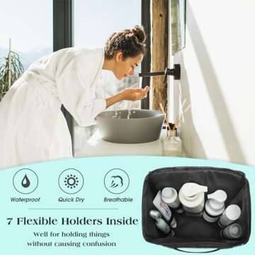 Attmu Portable Shower Caddy College Tote - Large Capacity