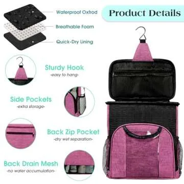 Attmu Portable Shower Caddy College Tote - Large Capacity