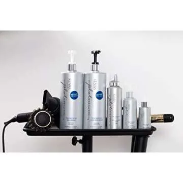 Kenra Platinum Thickening Shampoo/Conditioner | Provides Nourishment & Delivers Shine | Increases Thickness & Volume | Body & Fullness | Protects Against Humidity | All Hair Types | 8.5 fl. Oz (Set)