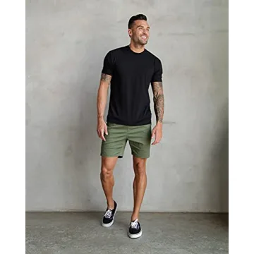 Men's Premium Fitted Crew Neck Essential Tee - Modern Fit
