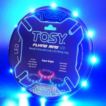 TOSY Flying Ring - The Ultimate Light-Up Fun for All Ages