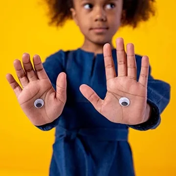 Self-Adhesive Googly Eyes Mixed Sizes for Crafts 450Pcs